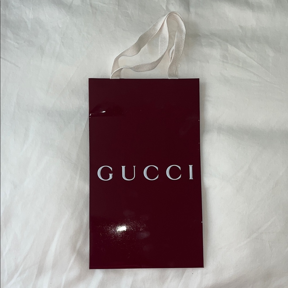 Decorate! Gucci Red Shopping Bag